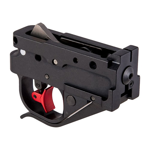 Verbessere die Präzision deiner Ruger 10/22 mit dem Timney Calvin Elite Trigger Kit – einfach einzubauen, leichtgängig und langlebig für optimale Leistung.