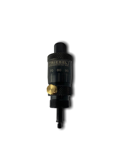 Der Fine Adjuster Triebel ClickXact® bietet präzise Einstellmöglichkeiten in 0,02 mm Schritten, höchste Qualität und ein durchdachtes Design für deine Nachladearbeiten.