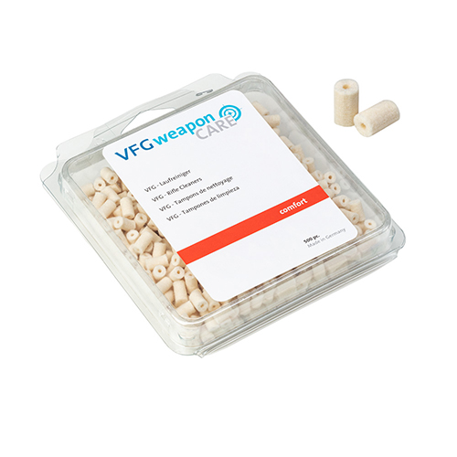 Entdecke die LAUFREINIGER COMFORT für Kal. 9mm! 🛠️ 500 Stück für einfache Reinigung und Pflege deiner Waffe. Jetzt ausprobieren!