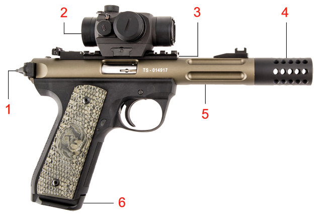 Brownells Dream Build Shot Show 2016 Dream Gun® Ruger 22/45 