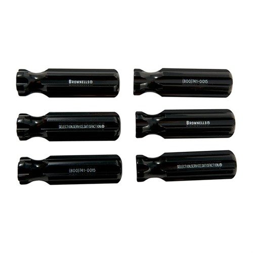 Entdecke die robusten MOLDED PLASTIC TOOL HANDLES von BROWNELLS! Ideal für Schraubendreher und Meißel 🛠️, in verschiedenen Größen erhältlich.