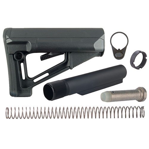 Entdecke den AR-15 STR Stock Assy! 🎯 Komfortable Schulterstütze mit Stauraum, ideal für dein nächstes Abenteuer. Hol dir den besten Grip und Sicherheit!