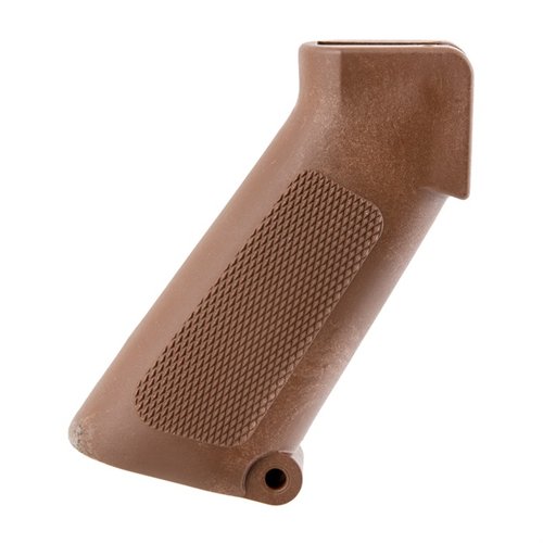 BROWNELLS RETRO AR-15 Pistol Grip - Brown - Original AR-15 - Brownells