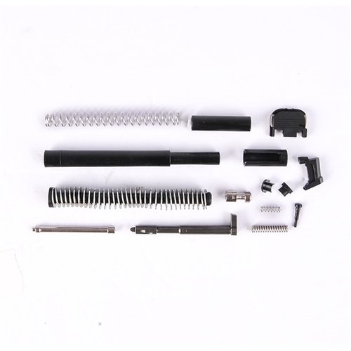 Vervollständige deinen Glock® 17 Gen 3 mit unserem Slide Parts Kit! 🔧 Alle Teile für optimale Passform und Funktion. Jetzt entdecken!