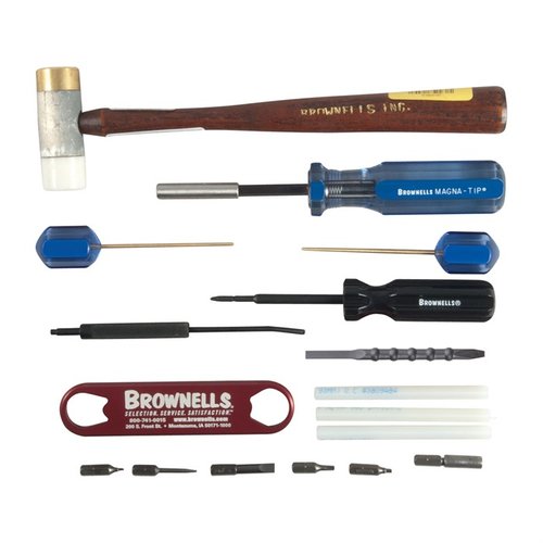 Entdecke das 1911 Armorer's Add-On Pak von BROWNELLS! 🛠️ 15 Werkzeuge für die Wartung und Verbesserung deiner 1911-Pistole.