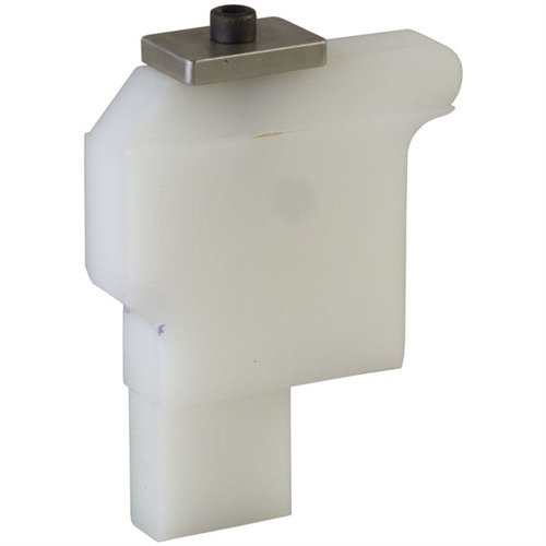 Ersetze die Abzugseinheit mit dem TRIGGER GROUP BEDDING BLOCK von BROWNELLS für Remington 700. 🛠️ Einfach zu installieren und sauber zu entfernen!