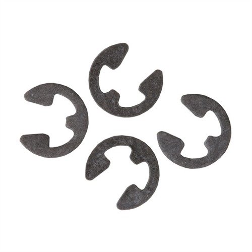 Sichere deine Anti-Walk Pins mit den BROWNELLS E-Clips! 🛠️ Erhältlich im praktischen 4er-Pack aus robustem Stahl.