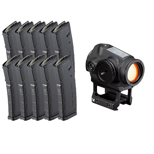 Entdecke den 10x Gen 2 PMAG mit Vortex SPARC SOLAR Red Dot! ☀️ Perfekt für präzises Zielen, mit 150.000 Stunden Batterielaufzeit und mehr!