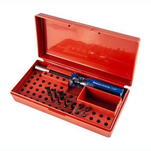 Entdecke das STANDARD MAGNA-TIP® SET von Brownells! 🔧 Perfekte Bits für jede Schraube, ideal für Büchsenmacher und Heimwerker. Jetzt zugreifen!