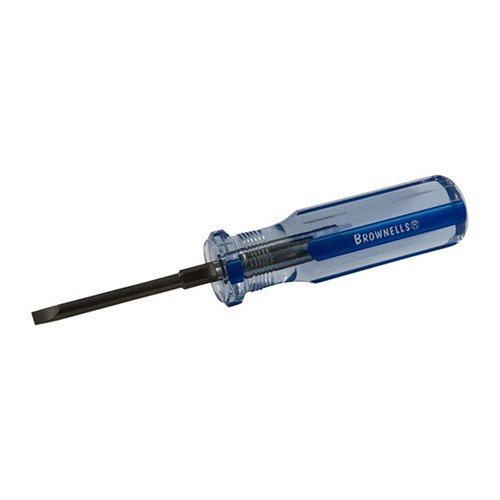 Entdecke den FIXED BLADE GUNSMITH'S SCREWDRIVER™ von BROWNELLS. Ideal für präzises Arbeiten 🔧 mit maximaler Kontrolle und Haltbarkeit!