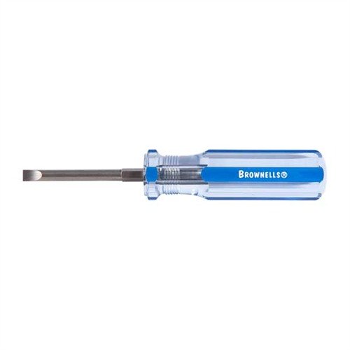 Entdecke den FIXED BLADE GUNSMITH'S SCREWDRIVER™ von BROWNELLS für präzise Arbeiten 🔧. Ideal für Büchsenmacher mit perfektem Grip und Kontrolle!