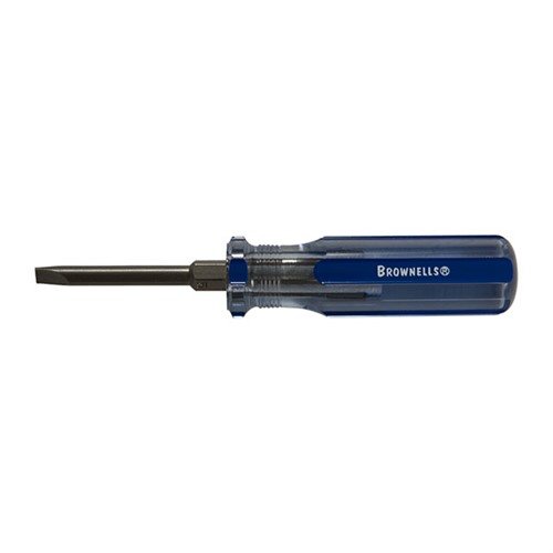Entdecke den FIXED BLADE GUNSMITH'S SCREWDRIVER™ von BROWNELLS! 🔧 Perfekte Passform und Kontrolle für präzises Arbeiten an deiner Waffe.