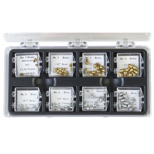 Entdecke das Brownells Schrotflinten-Sichtkit „A“ mit 80 hochwertigen Sichten! ✨ Perfekt für deine Waffenanpassungen. Jetzt bestellen!