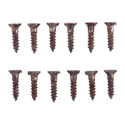Entdecke das UNPLATED STEEL FLAT HEAD WOOD SCREW KIT von BROWNELLS! Ideal für deine Holzprojekte 🔩 - 12 Stück in praktischer Box.