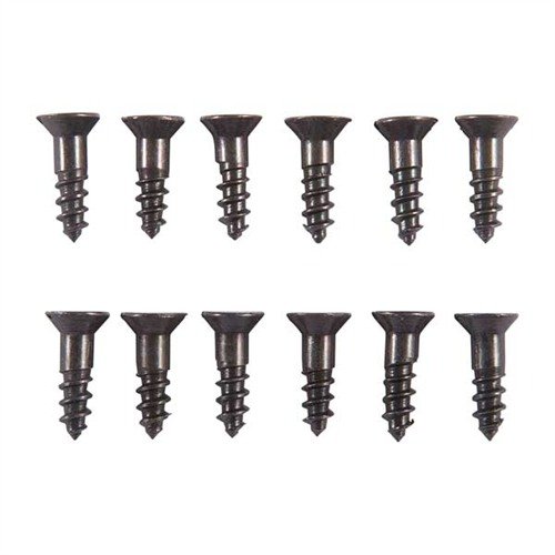 Entdecke das UNPLATED STEEL FLAT HEAD WOOD SCREW KIT von BROWNELLS! 🔩 Ideal für Holzprojekte ohne Plattierung. 12 Stück in praktischer Box.