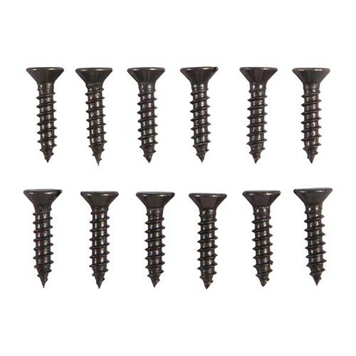Entdecke das UNPLATED STEEL FLAT HEAD WOOD SCREW KIT von BROWNELLS! 🔩 Ideal für deine Projekte mit 12 robusten Schrauben in verschiedenen Größen.