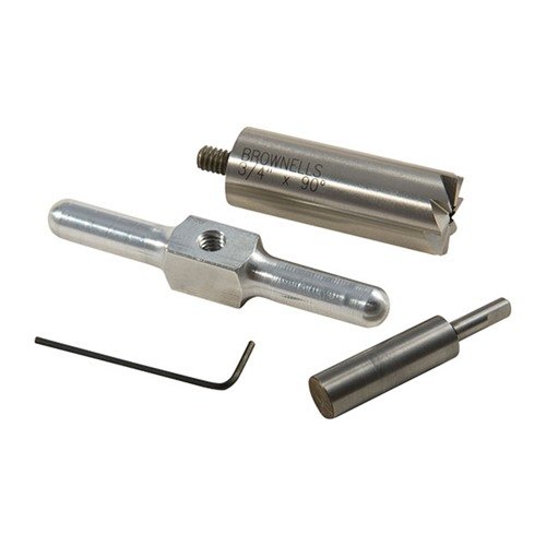 Entdecke den 90° MUZZLE FACING CUTTER von BROWNELLS 🔧 – perfekt für präzise Mündungsbearbeitung und Reparaturen. Hol dir jetzt deinen Cutter!