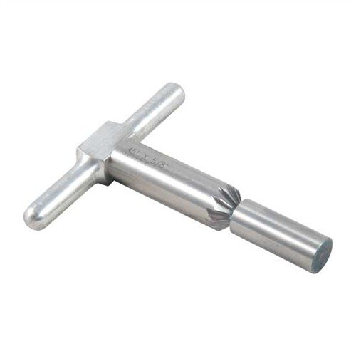Entdecke den 45° Muzzle/Cylinder Chamfering Cutter von BROWNELLS. Ideal für saubere Geschossausgänge und schnelle Nachladevorgänge! 🔧