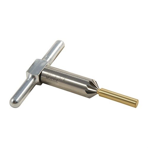 Verbessere die Präzision deiner Gewehre mit dem 12-Flöten Muzzle Chamfer Set von BROWNELLS! 🔧 Ideal für die Schießbahn oder deine Werkstatt.