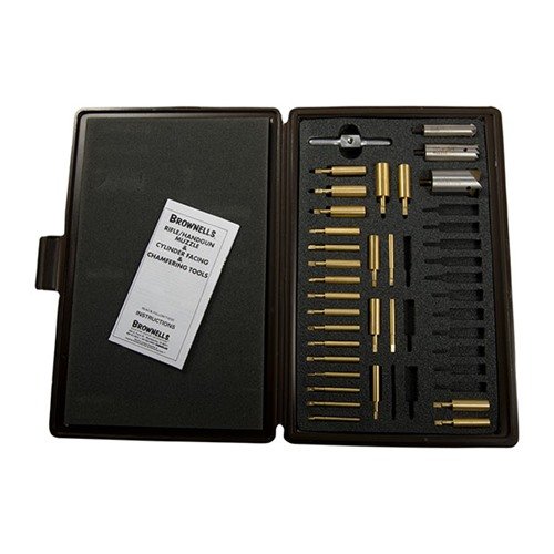 Verbessere deine Feuerwaffe mit dem RIFLE MASTER Chamfering & Facing Combo Set 🔧. Präzise Ergebnisse und professionelles Finish für jeden Büchsenmacher!