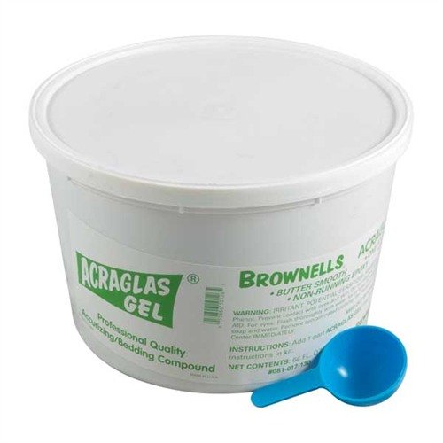 Entdecke das ACRAGLAS GEL® RESIN & HARDENER von BROWNELLS in 64 oz. 🛠️ Perfekt für deine Werkstatt mit einfacher Handhabung und flexibler Aushärtung!