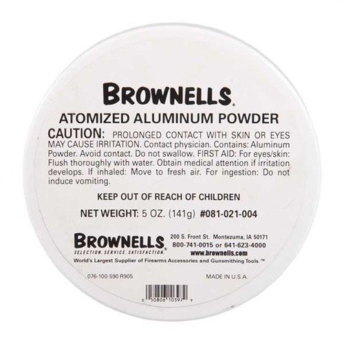 Verbessere deine Acraglas-Bettung mit dem ATOMIZED ALUMINUM POWDER von BROWNELLS! 💪 Ideal für höhere Festigkeit und Schlagfestigkeit.