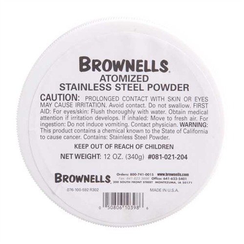 Entdecke den ATOMIZED STAINLESS STEEL POWDER von BROWNELLS! 💪 Erhöhe die Festigkeit deines Acraglas Gels für optimale Leistung. Jetzt ausprobieren!