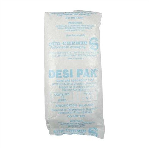 Halte deine Waffen trocken mit dem DESI PAK® BROWNELLS DUAL DESI PACK! 🌟 Einfach im Ofen regenerierbar und ideal für Waffenschränke.