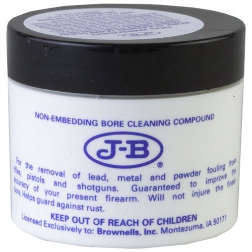 Entdecke die J-B® Bore Cleaning Compound von Brownells! 🛠️ Effektive Reinigung für Gewehre, ohne die Züge zu beschädigen. Ideal für Schützen!