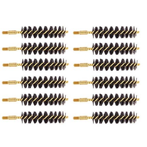 Entdecke die HEAVY WEIGHT NYLON BORE BRUSH von BROWNELLS! 💪 Ideal für 50 Caliber Gewehre, entfernt mühelos hartnäckige Ablagerungen.