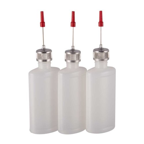 Entdecke die NEEDLE OILER BOTTLES von BROWNELLS! 🧴 Perfekt für präzises Dosieren von Schmiermitteln und Reinigern. Praktisches 3er-Pack!