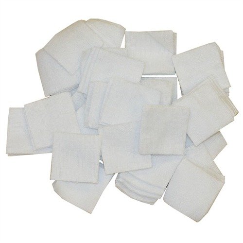 Entdecke die SQUARE COTTON FLANNEL PATCHES von BROWNELLS! 🧼 Perfekt für die Reinigung von 17 Caliber Waffen in praktischen 1000er Packungen.
