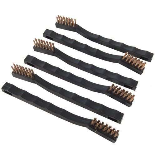 Entdecke die BROWNELLS SUPER TOOTHBRUSHES 🪥 im 6er-Pack! Wähle zwischen Edelstahl, Bronze und Nylon für perfekte Waffenreinigung.