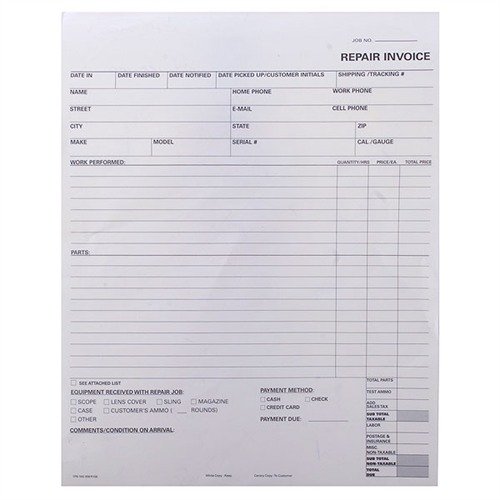 Entdecke die BROWNELLS REPAIR LOG BOOKS 📚 – die perfekte Lösung zur Nachverfolgung von Reparaturen und Aufträgen für deine Werkstatt!