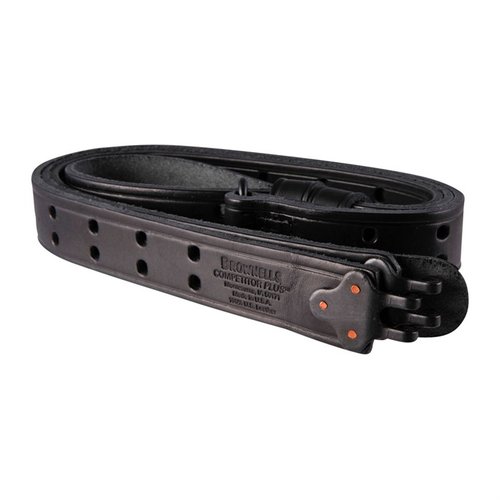 Entdecke den COMPETITOR PLUS™ RIFLE SLING von BROWNELLS – hochwertiges Leder und exzellente Handwerkskunst für den perfekten Halt! 🏹