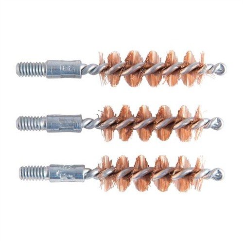 Entdecke die STANDARD LINE BRONZE BORE BRUSHES von BROWNELLS 🛠️ für eine gründliche Reinigung deiner 9mm-38/357 Kaliber Pistole. Ideal in 3er-Pack!