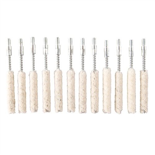 Entdecke die COTTON BORE MOPS von BROWNELLS! 🧼 Perfekt für die Reinigung von 270 Kaliber mit hervorragender Baumwollaufnahme. Hol dir jetzt das 12er-Pack!