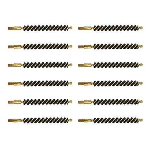 Entferne hartnäckige Ablagerungen mit der HEAVY WEIGHT NYLON BORE BRUSH von BROWNELLS! 🛠️ Ideal für 6.5mm Gewehre, langlebig und effektiv.