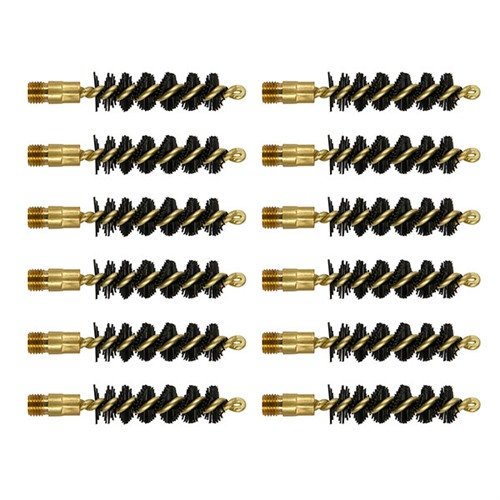 Reinige deine Schrotflinte mit der HEAVY WEIGHT NYLON BORE BRUSH von BROWNELLS! 🧼 Effiziente Nylonborsten für perfekte Ergebnisse.