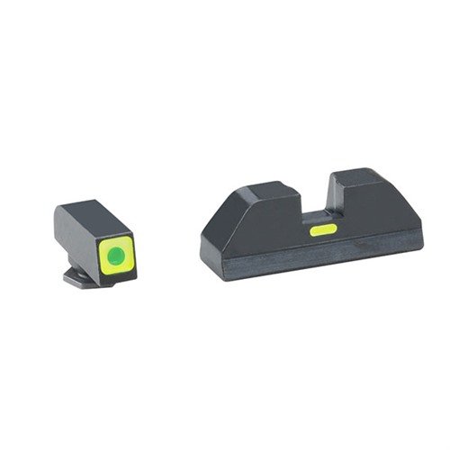Entdecke die Ameriglo CAP Night Sight Sets für Glock®! 🌟 Helle Tritium-Vorderansicht für schnelles Zielen und präzise Schüsse.