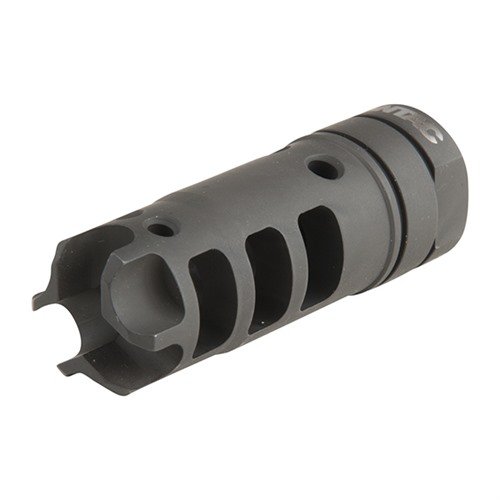 Entdecke den LANTAC Dragon Muzzle Brake für dein AR-15! 🚀 Reduziere Rückstoß und Mündungsauftrieb für präzise Schüsse. Ideal für 22 Caliber!