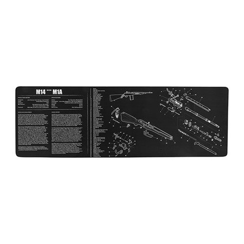 Schütze deine Waffe mit der LONG GUN MATS TEK MAT M14/M1A! 🛡️ Die rutschfeste Matte schützt vor Schmutz und Kratzern beim Reinigen.