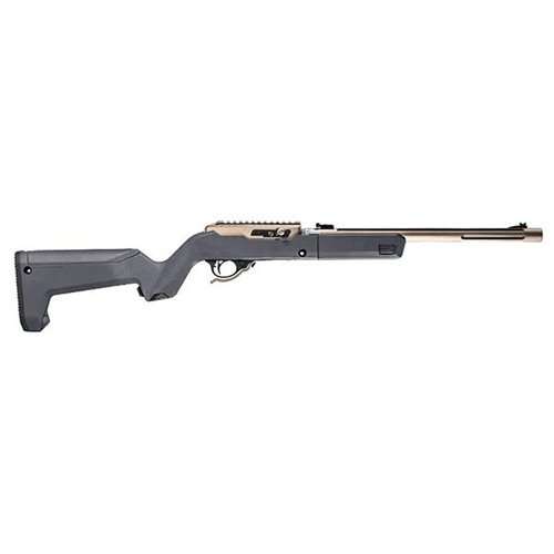 Der Magpul X-22 Backpacker Stock für die Ruger 10/22 Takedown bietet eine kompakte Lösung mit integriertem Magazinfach, ergonomischem Handgriff und robustem Polymer.