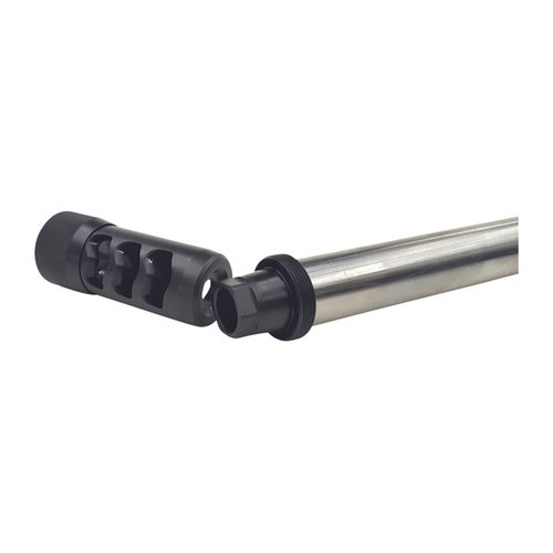 Erweitere deine Waffe mit dem HELLFIRE Muzzle Brake Universal Adapter! 🔧 Präzise CNC-bearbeitet aus Edelstahl für optimale Leistung.