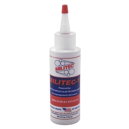Entdecke das MILITEC-1 OIL 4 oz 🛠️ für selbstschmierenden Schutz deiner Metallteile. Zuverlässige Funktion unter extremen Bedingungen!