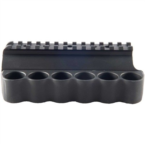 Entdecke den robusten 6-Runden Shotshell Holder von MESA TACTICAL! ✨ Perfekt für Benelli M4/M1014, leicht und sicher für schnelle Nachladevorgänge.