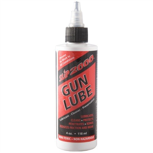 Entdecke GUN LUBE SLIP 2000 4OZ - das perfekte All-in-One Schmiermittel für deine Waffen! 🛡️ Reduziert Reibung und Verschleiß.