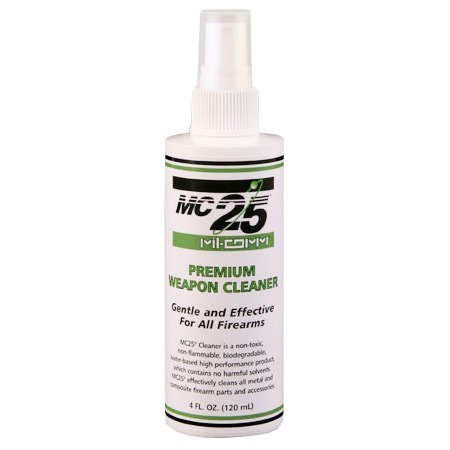 Entdecke den umweltfreundlichen MC25 Cleaner Degreaser 🌿 von Mil-Comm – kraftvoll gegen Schmutz und ideal für Werkstätten! 4 oz Sprayflasche.