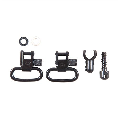 Entdecke das GROVTEC SLING SWIVEL SET 🛠️ aus robustem Stahl für deine .22Rimfire. Ideal für flexible Nutzung mit mehreren Gewehren!