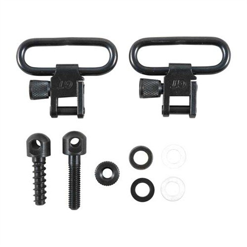 Entdecke das GROVTEC US RIFLE SLING SWIVEL SET 🏹 aus robustem Stahl, ideal für deine Gewehre. Sicher und vielseitig einsetzbar!